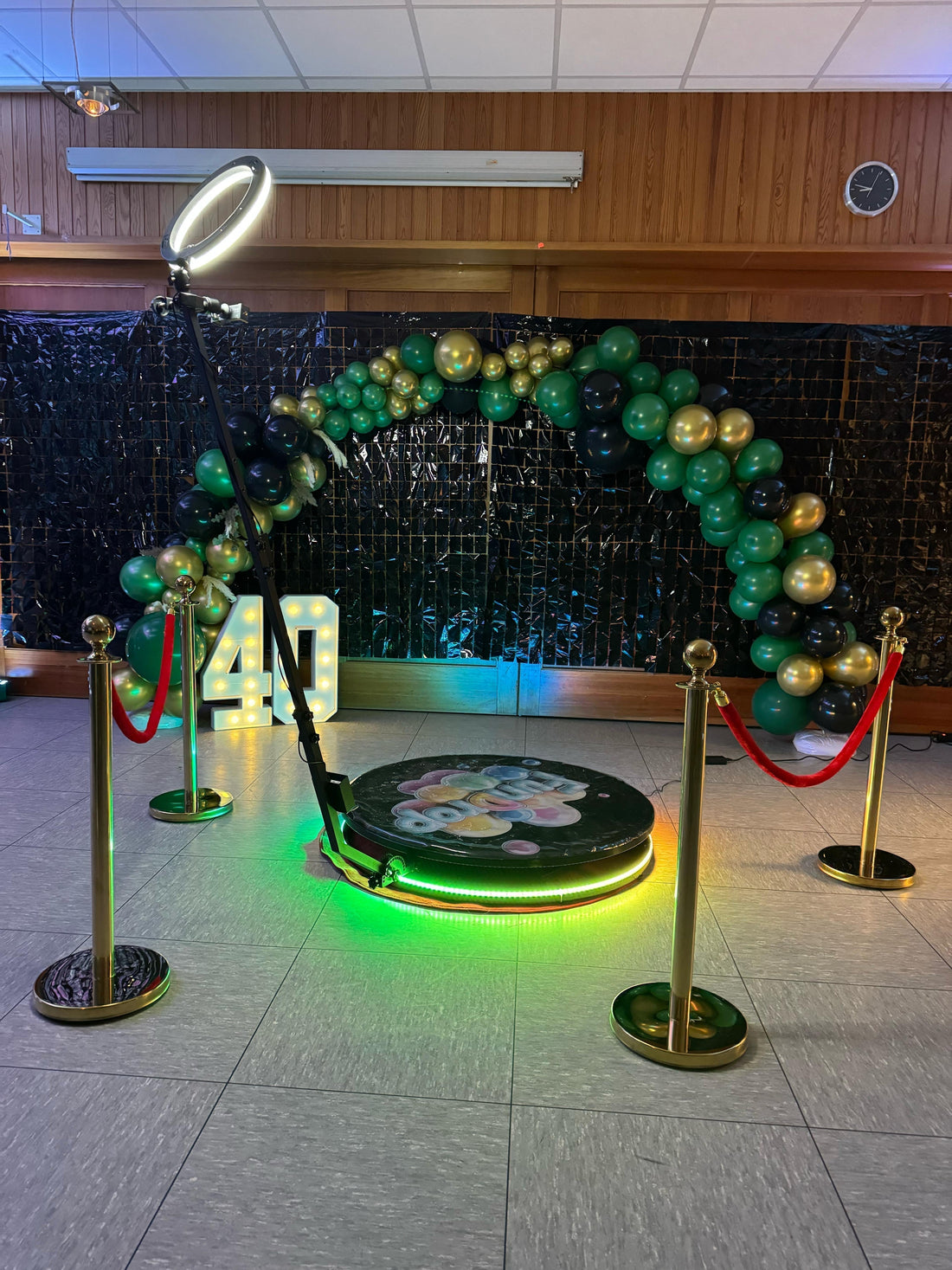 Unvergessliche Momente auf dem 40. Geburtstag – mit der 360 Grad Video Booth von FunDrop