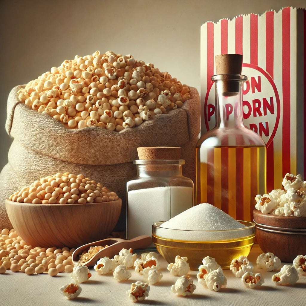 Popcorn für 50 Portionen