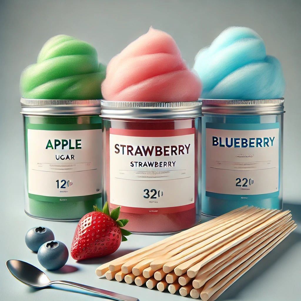 Zuckerwatte für 50 Portionen